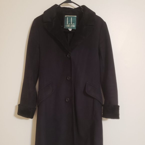 Larry Levine Other - Beautifil Black Larry Levine Womens Coat